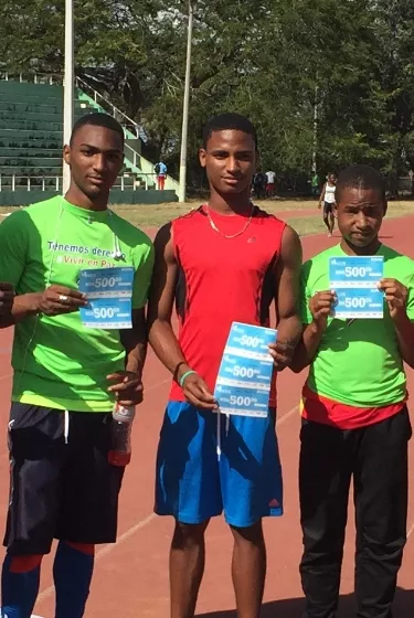 Arredondo, Tejada y Peña ganan atletismo