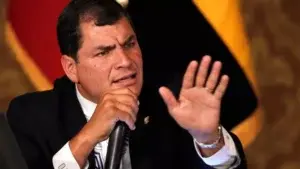 Correa critica actitud de dos políticos extranjeros ante comicios en Ecuador