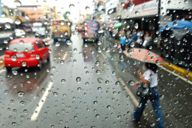 Sistema frontal y vaguada provocarán lluvias en varios puntos del país