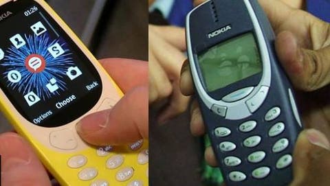 Así es la nueva versión del clásico teléfono Nokia 3310