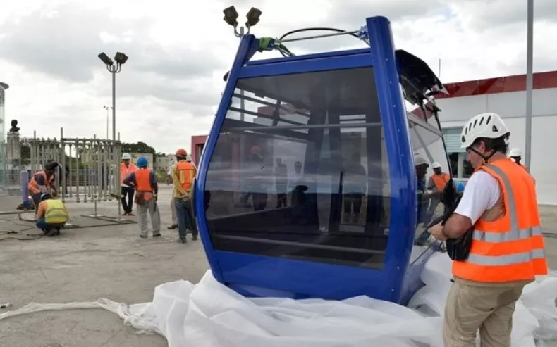 Teleférico avanza “a toda marcha”