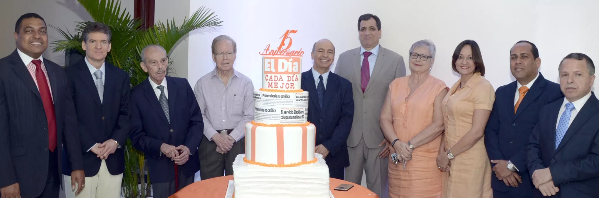 El Grupo Corripio celebra el 15 aniversario del matutino EL DÍA