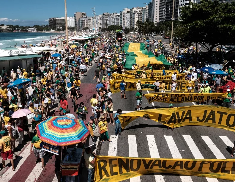 BRAZIL-CORRUPTION-PROTEST-RIO