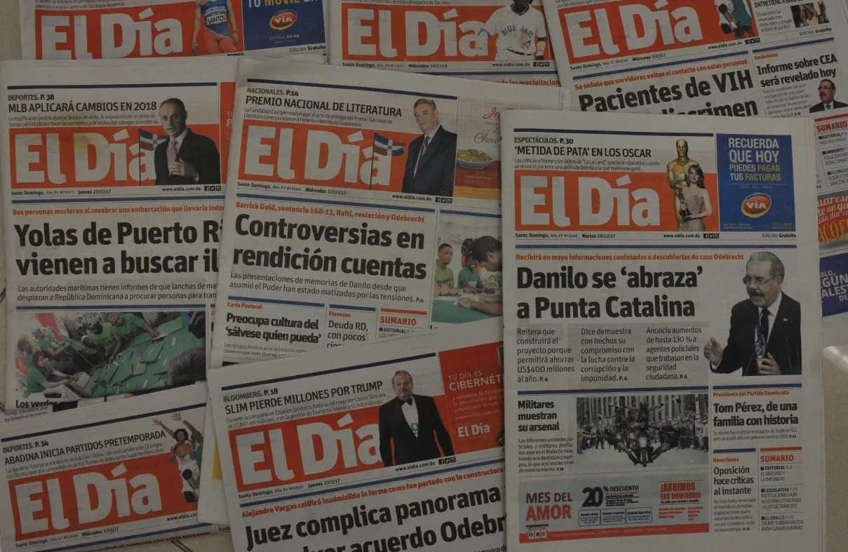 Danilo elogia calidad informativa de El DÍA