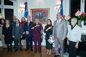 Embajada dominicana en Francia celebra el 173 aniversario de la Independencia Nacional