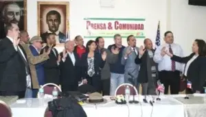 Senadora estatal NY juramenta directivos “Prensa & Comunidad”