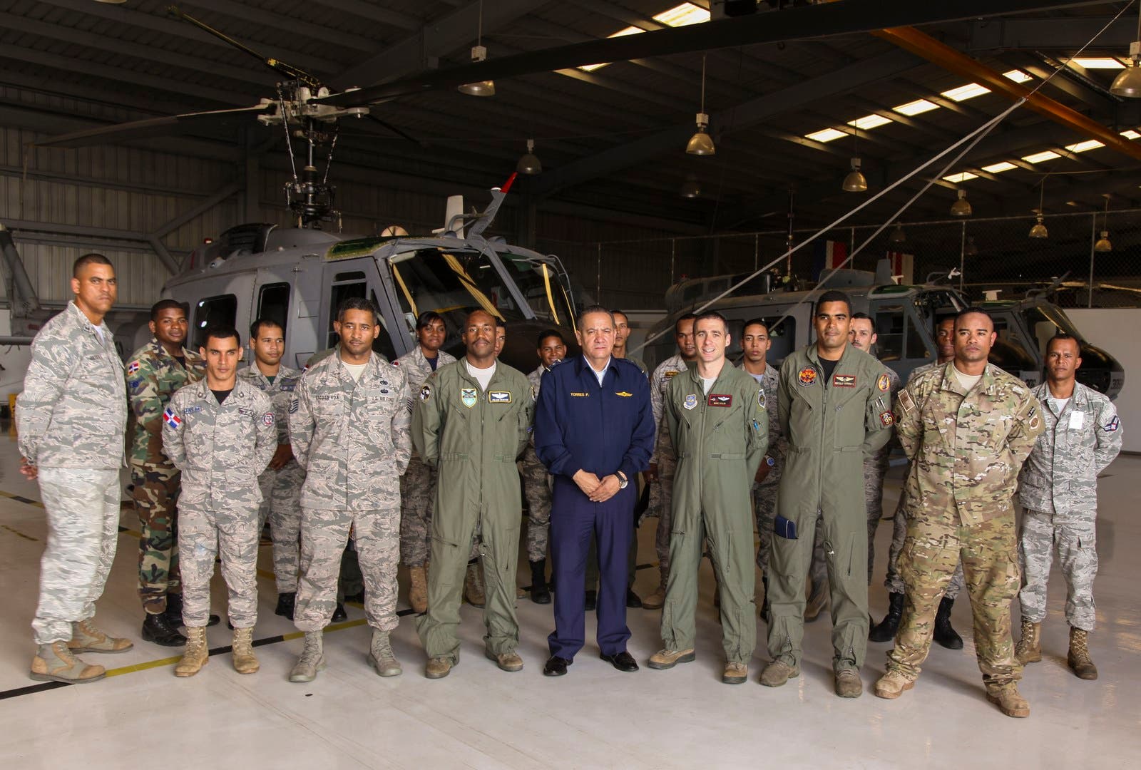 Comando Sur EEUU entrena a la Fuerza Aérea Dominicana para emergencias
