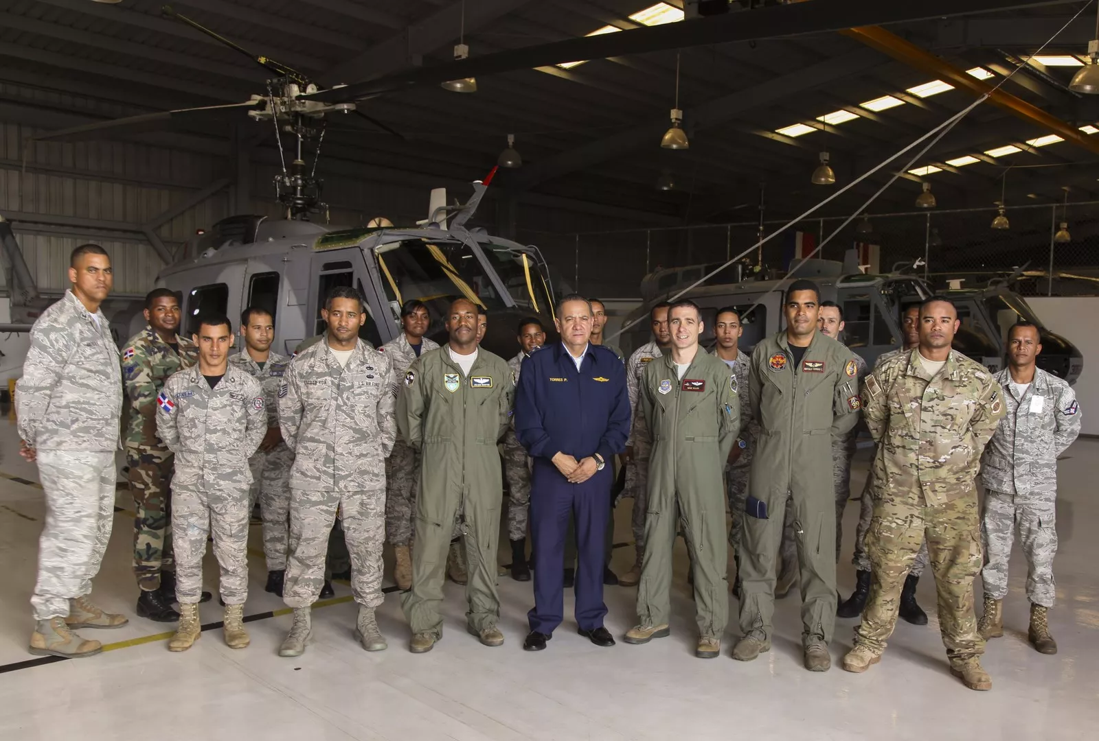 Comando Sur EEUU entrena a la Fuerza Aérea Dominicana para emergencias