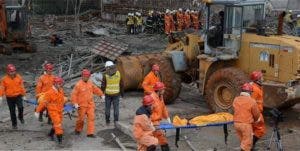 Mueren nueve personas en derrumbe en una planta térmica en obras en China