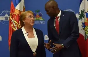 Bachelet aborda en Puerto Príncipe la crisis migratoria de haitianos