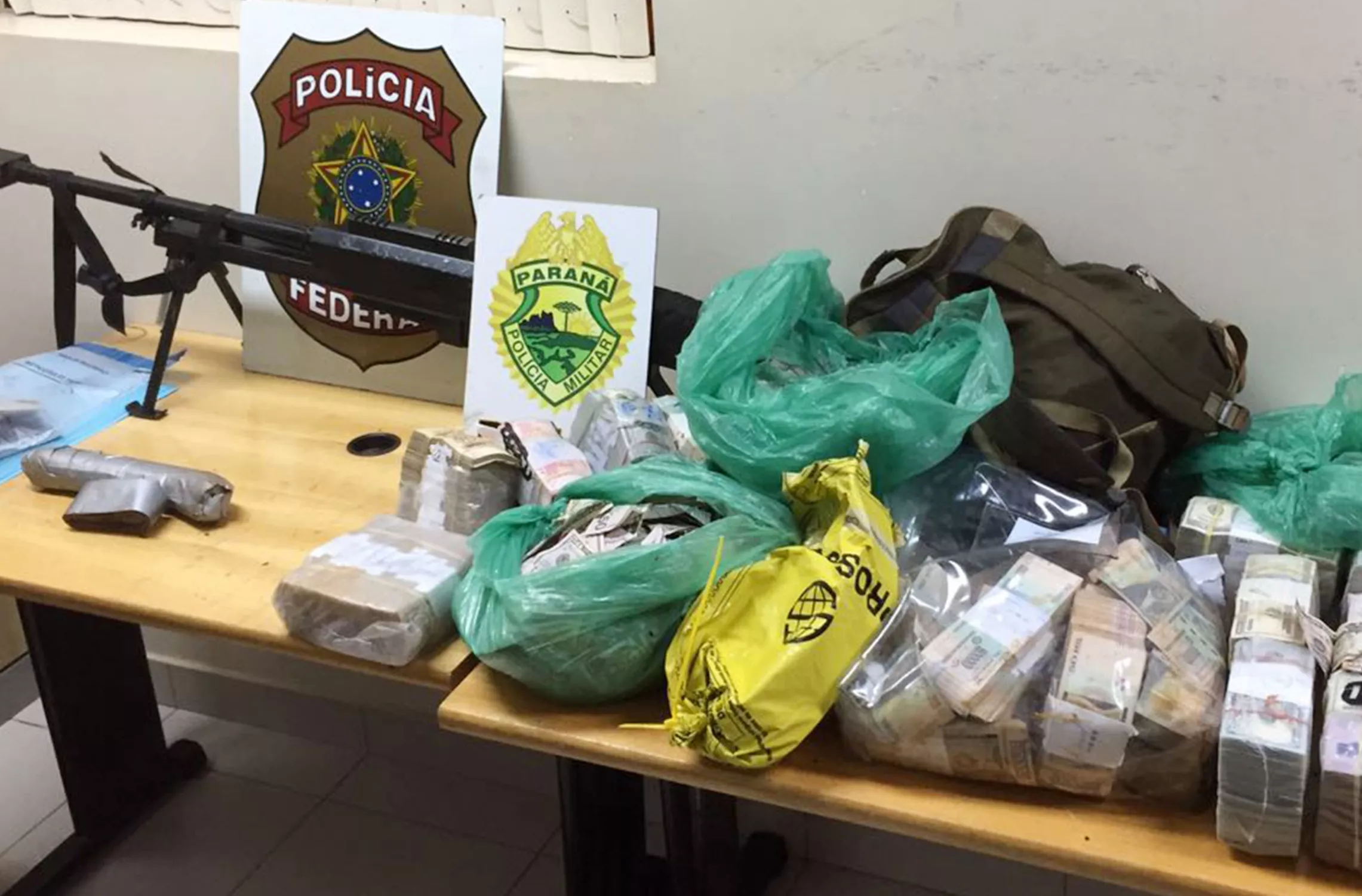 BRAZIL-PARAGUAY-CRIME-ROBBERY