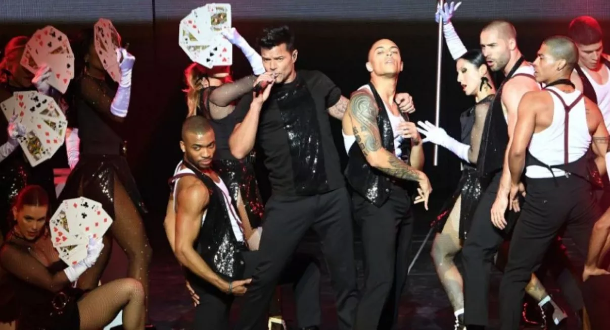 Ricky Martin pasa la prueba en Las Vegas