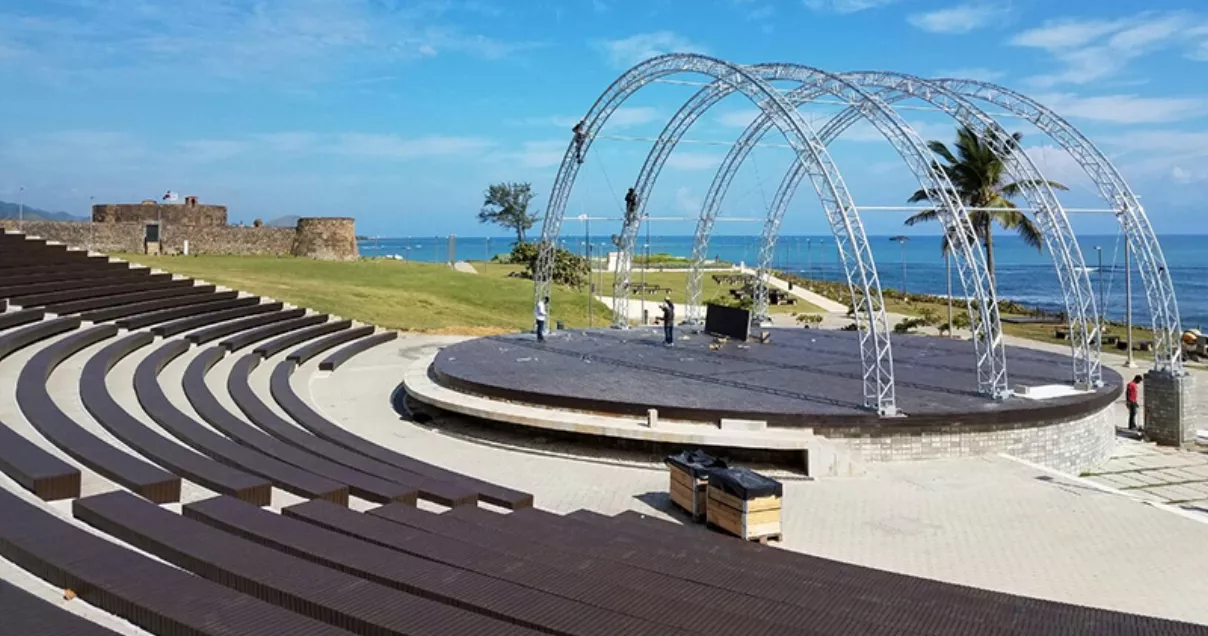 Anfiteatro Puerto Plata listo para recibir artistas