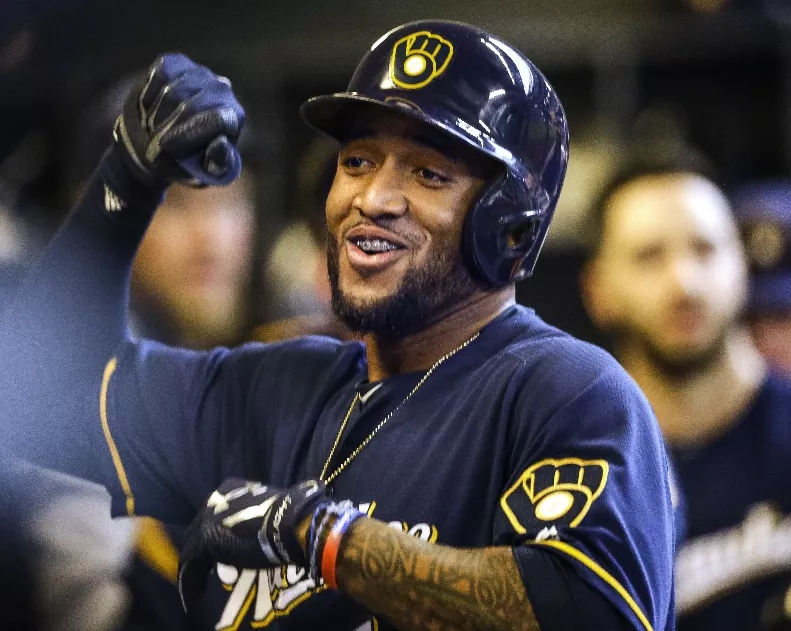 Domingo Santana dispara dos jonrones