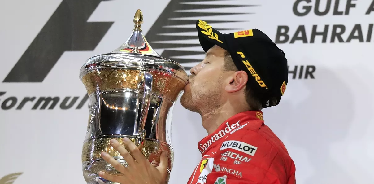 Sebastian Vettel gana el Gran Premio de Bahrein