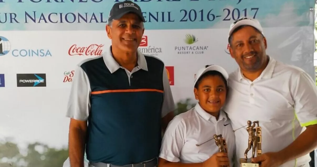 La pareja Victoriano sobresale en golf