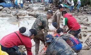 Aumentan a 42 los fallecidos en una avalancha en la ciudad colombiana de Mocoa