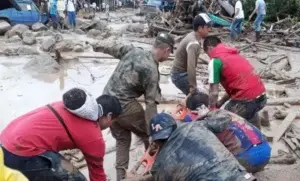 Aumentan a 42 los fallecidos en una avalancha en la ciudad colombiana de Mocoa