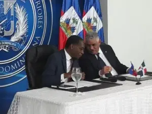 Canciller Antonio Rodrigue asegura Haití podrá hacerse cargo de su seguridad tras salida Minustah