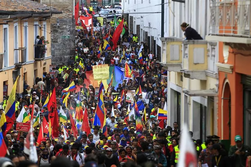 Ecuador cumple casi una semana de protestas en las calles