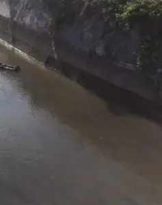 Hallan cadáver de chofer en canal de riego de Santiago