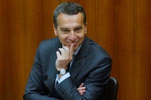 Christian Kern, canciller de Austria. Salario: $330.396 (304.006 euros)