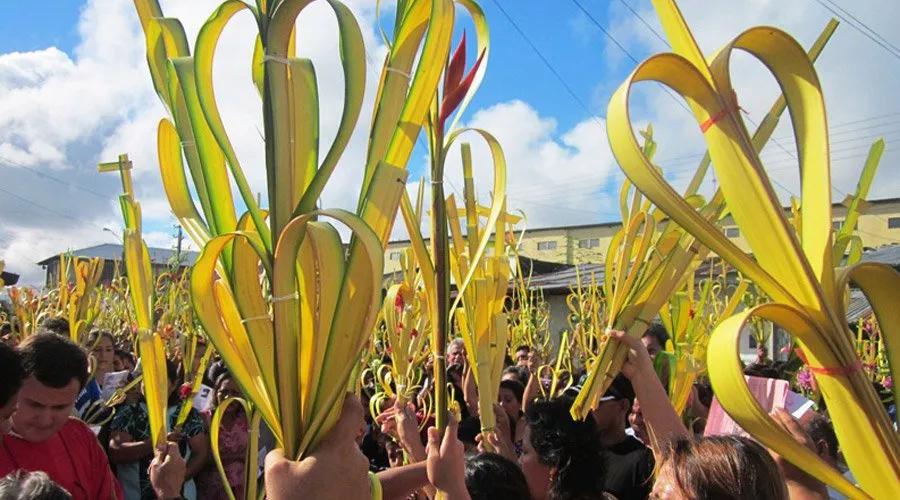 Católicos celebran hoy el Domingo de Ramos; inicio de la Semana Santa