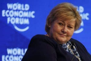 Erna Solberg, primer ministro de Noruega Salario: $187.000