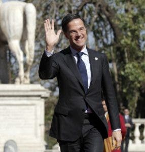 Mark Rutte, primer ministro de Holanda. Salario: $195.601 (180.000 euros)