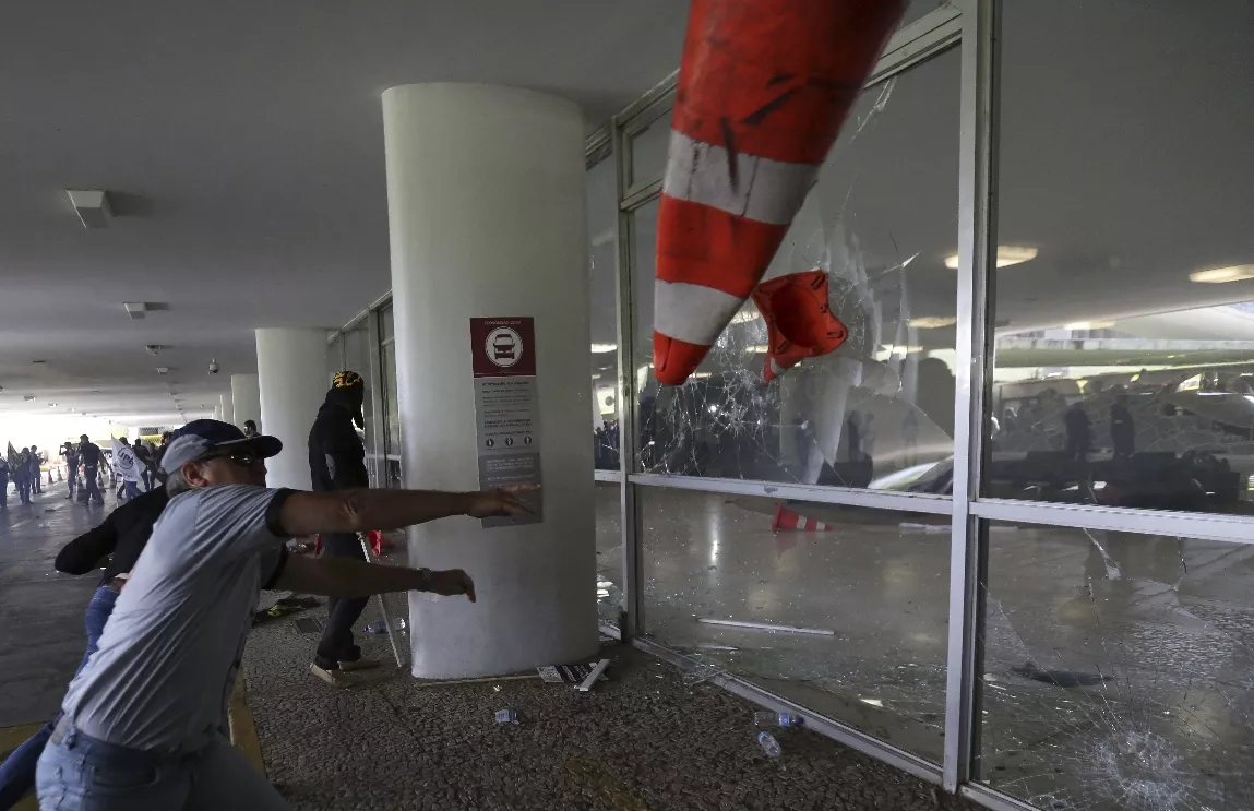 Brazil Security Reform Protest