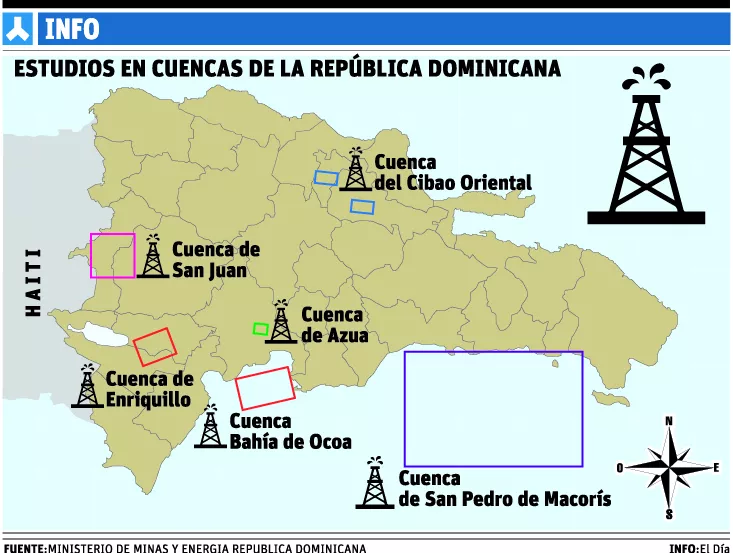 RD tiene rocas maduras para producir petróleo