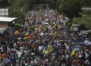 Venezuela: marcha en reclamo de libertad de presos políticos