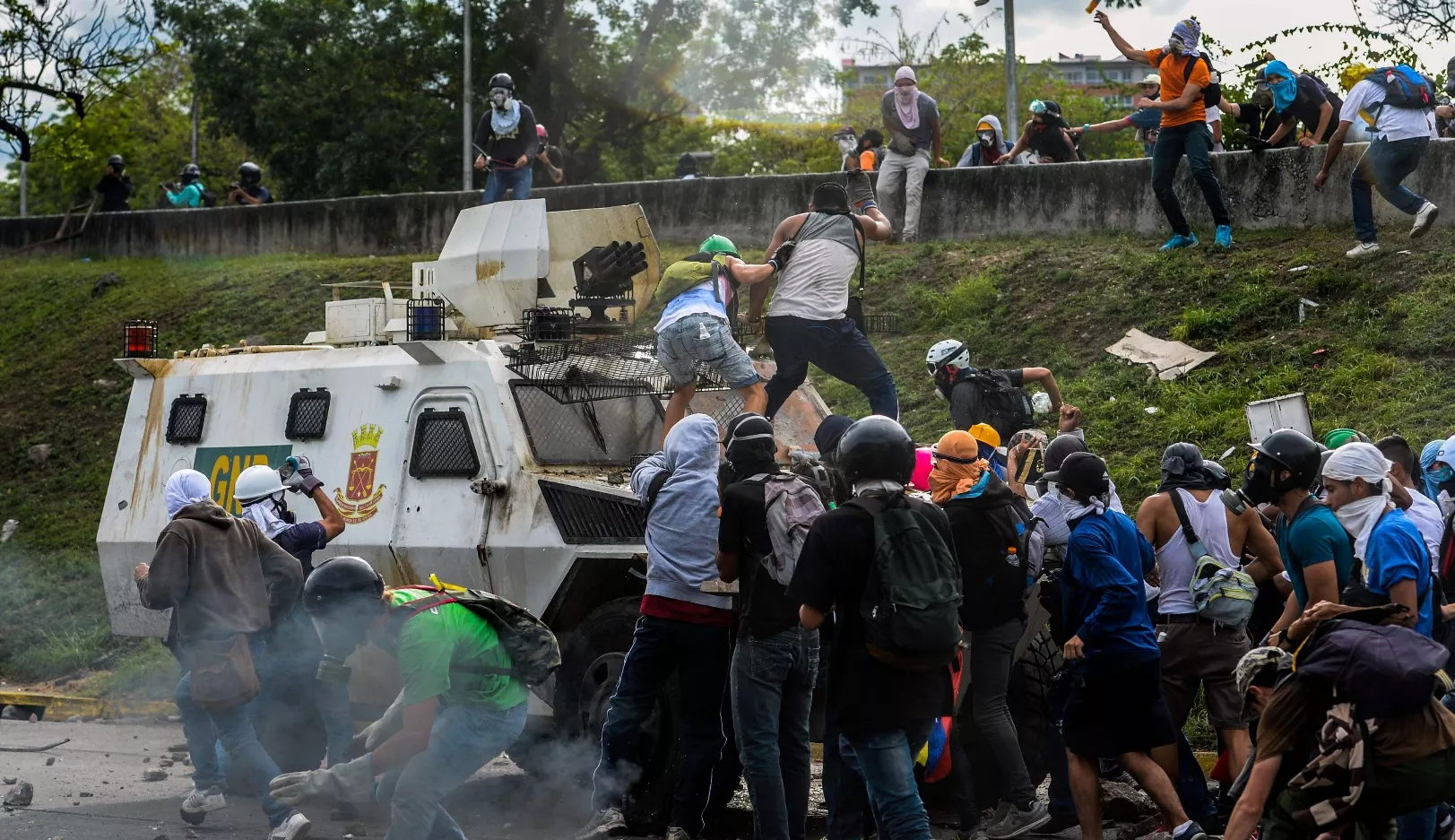 VENEZUELA-CRISIS-MAY DAY-OPPOSITION-PROTEST VENEZUELA-CRISIS-MAY DAY-OPPOSITION-PROTEST