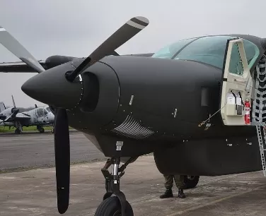 Avioneta del ejército de Colombia se cayó