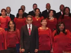 Coro de  94 voces en el Festival Musical de Santo Domingo