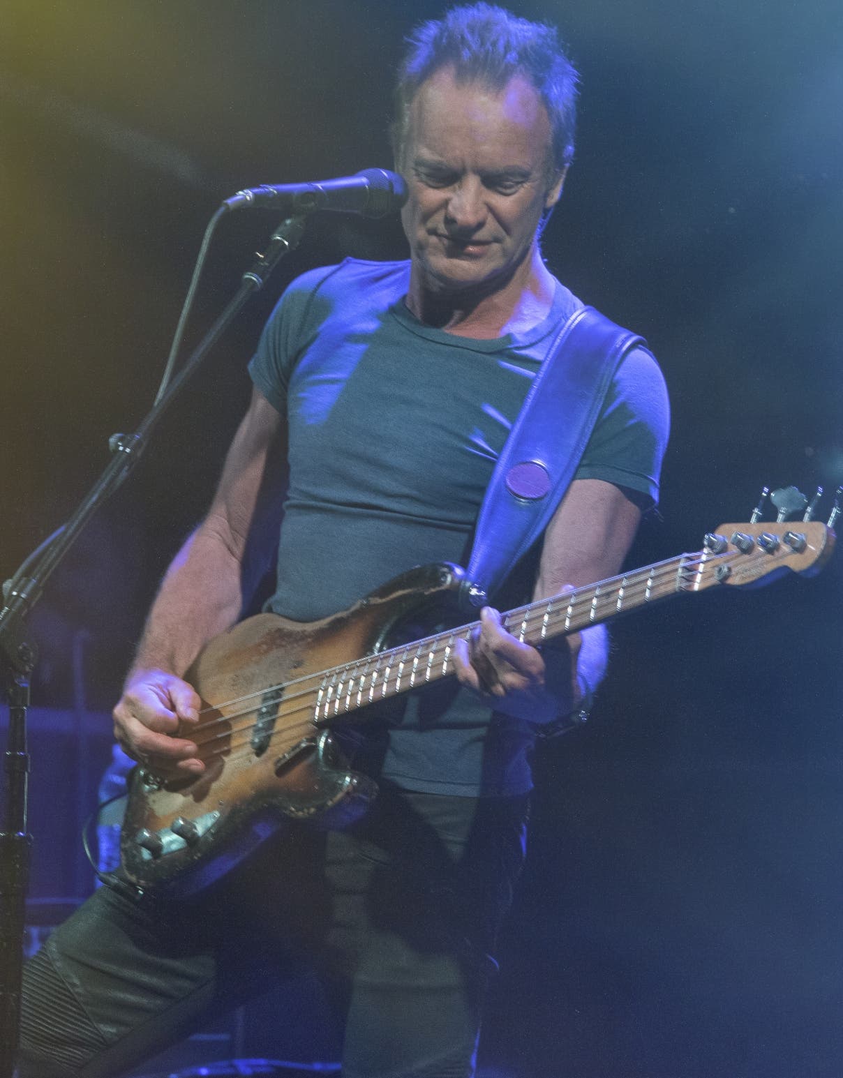 Sting, un músico formidable en escena