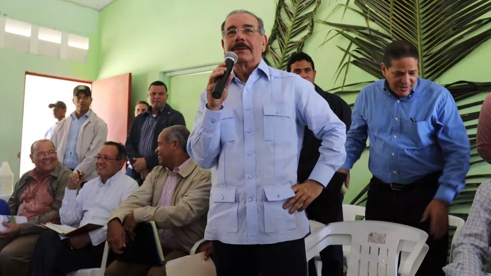 Danilo Medina visita productores agropecuarios y ganaderos de Dajabón