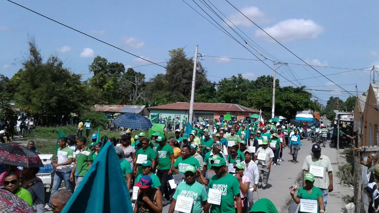 Video: Inicia la marcha verde en Azua