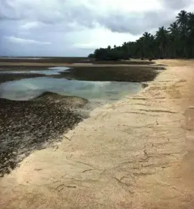 Retiro del mar en Puerto Plata y otras comunidades de la costa Atlántica genera temor