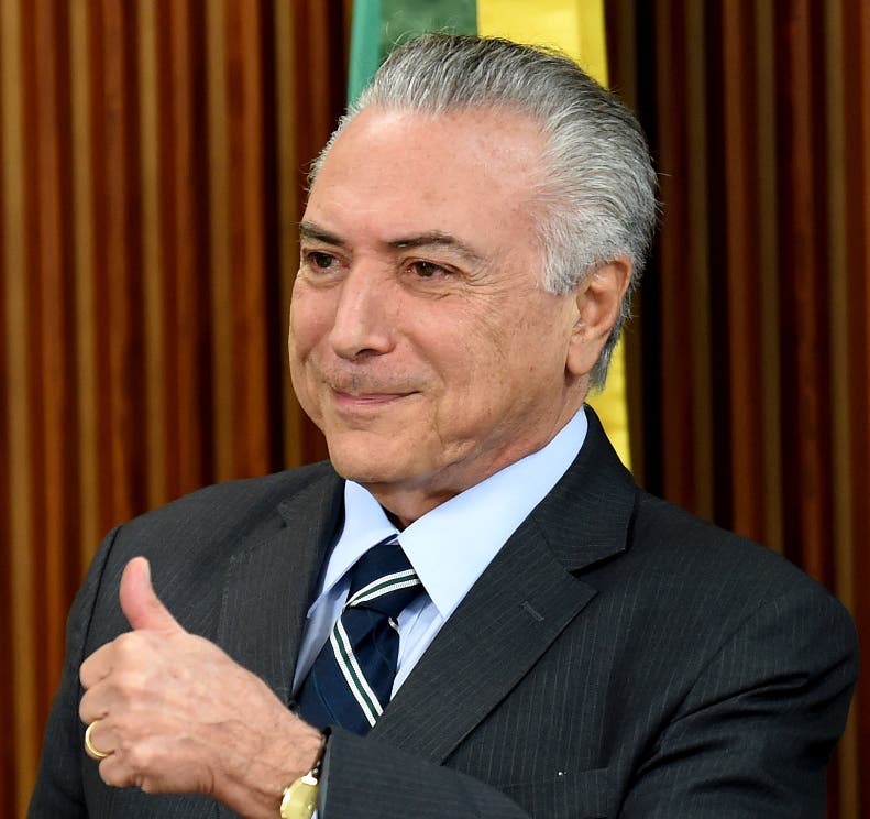 Juez concede libertad al expresidente de Brasil Michel Temer
