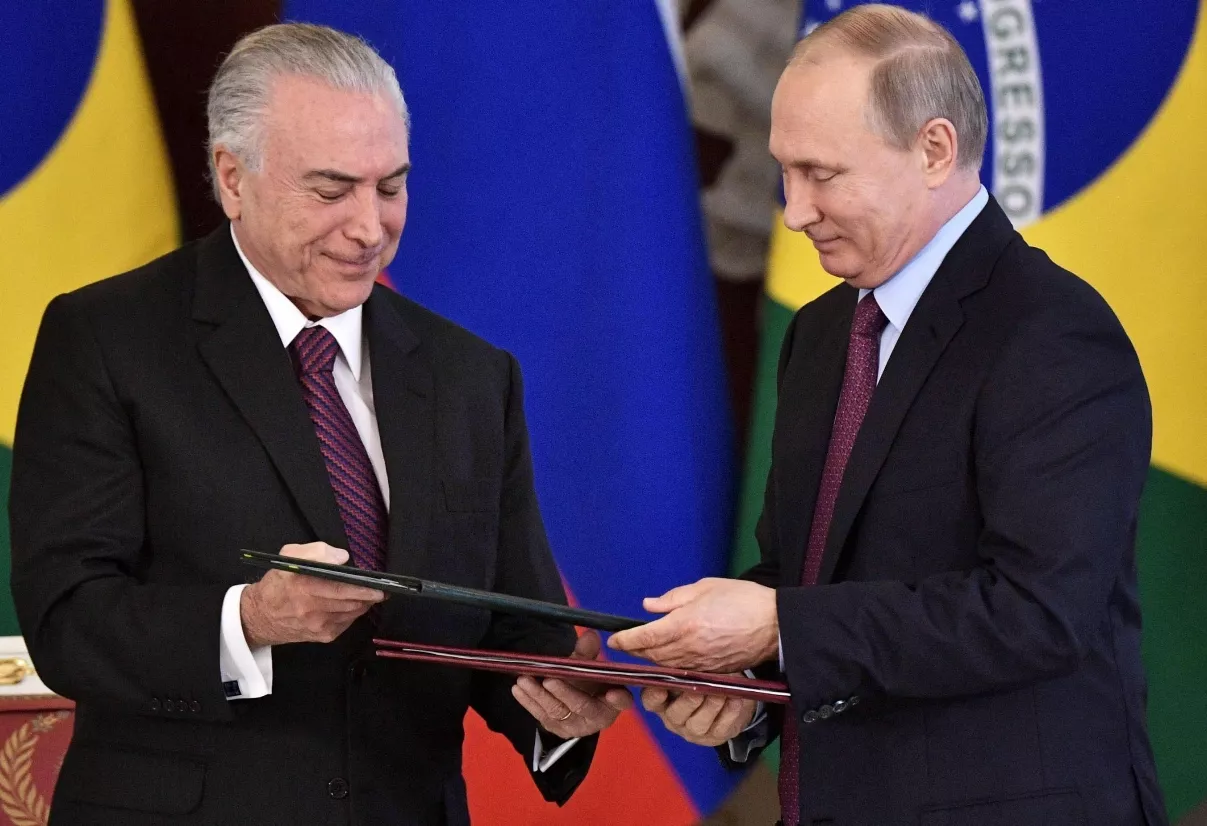 Putin ofrece a Brasil pliego de proyectos