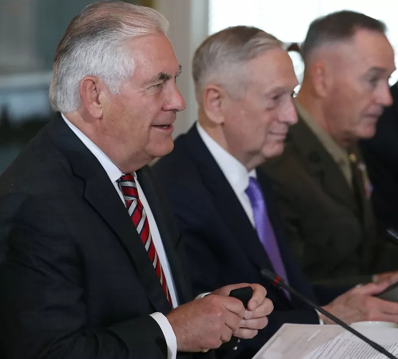 Secretary Of State Rex Tillerson And Defense Secretary Mattis Host U.S.-China Diplomatic and Security Dialogue Conference