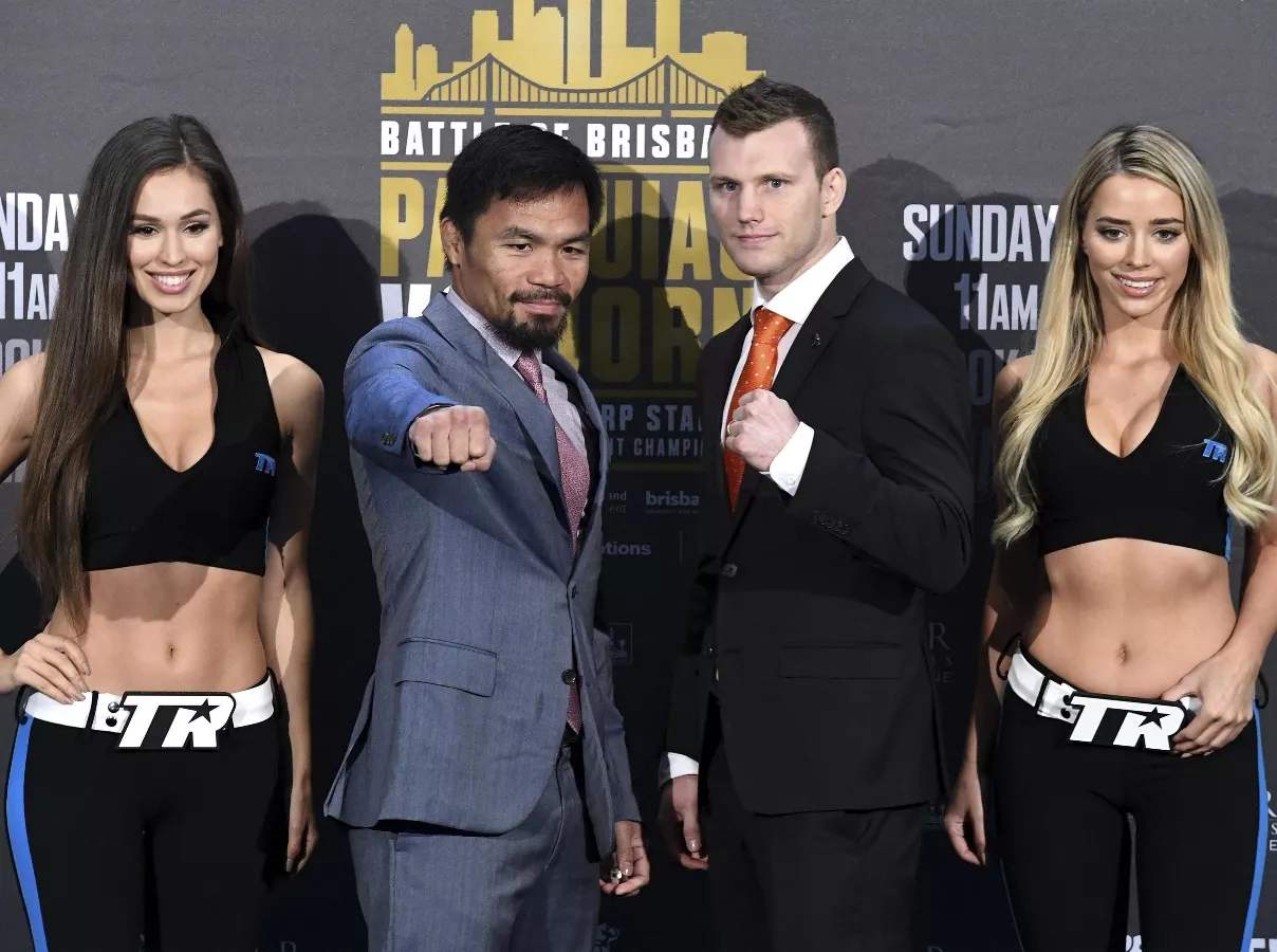 Manny Pacquiao sale ampliamente favorito ante Jeff  Horn