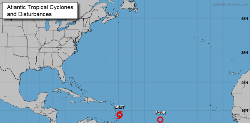 Tormenta Dolly podría llegar a República Dominicana como una activa onda tropical