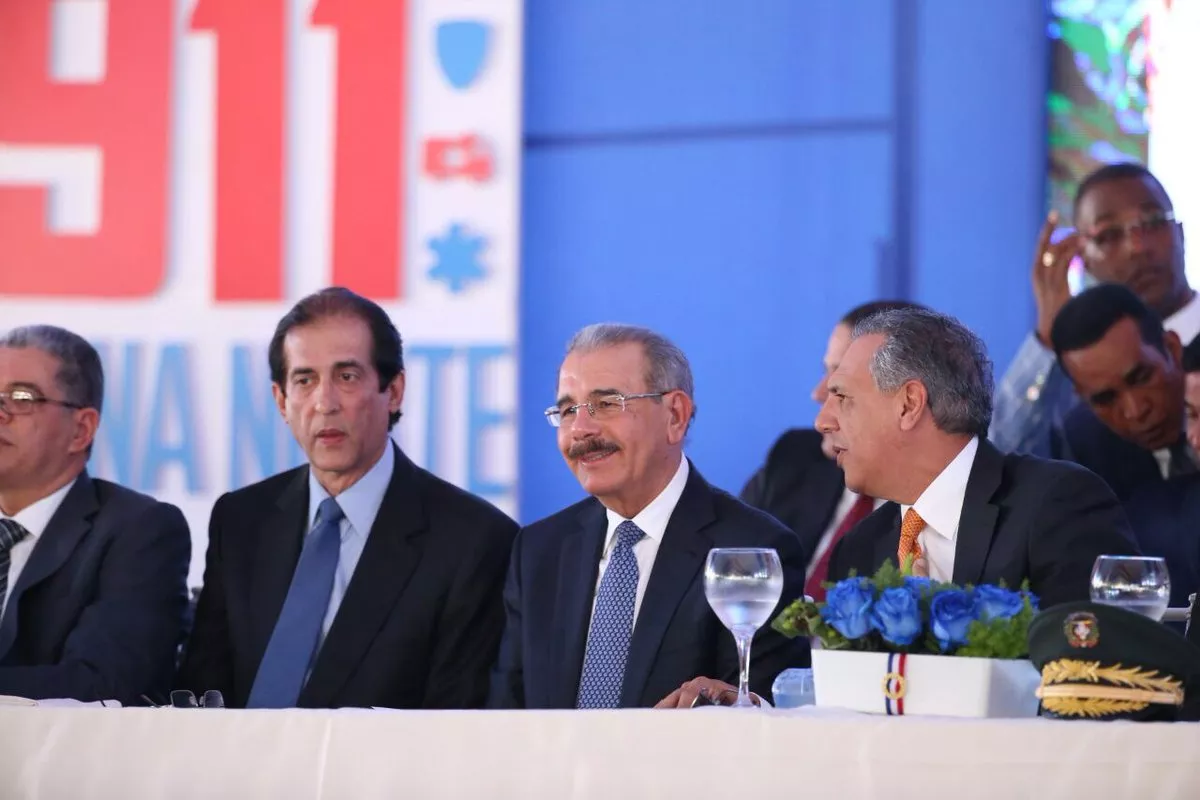 Presidente Danilo Medina inaugura el Sistema 911 en Santiago