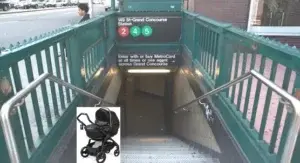 Madre empuja su hijo de 2 años por escalera del tren en El Bronx tras discutir con su novio