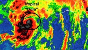 Dora se convierte en huracán categoría 1 frente costas del Pacífico mexicano