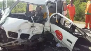 Accidente de tránsito deja un muerto y tres heridos en autovía del Este