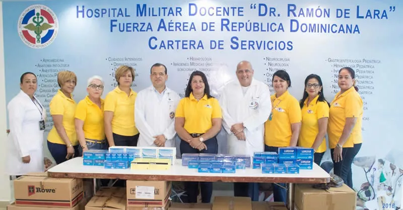 Fuerza Aérea dona medicamentos al hospital Doctor Ramón de Lara