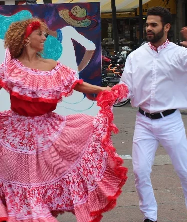 El merengue se pinta en París